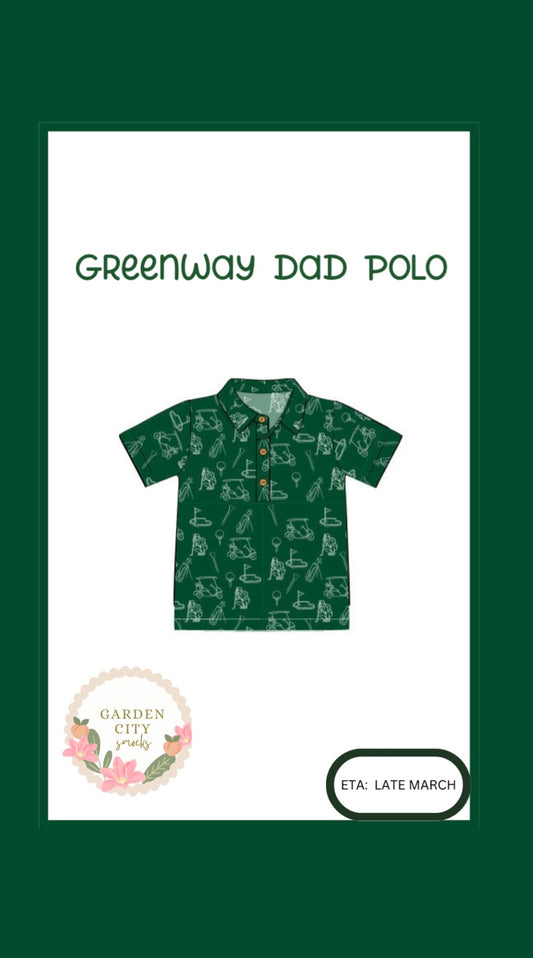 PO11 Adult Greenway Polo